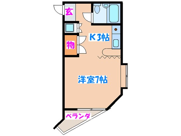 宮千代アヴェニュ－の物件間取画像